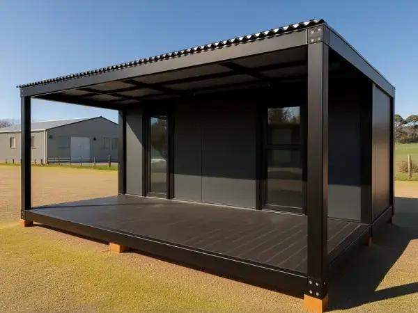 Flat Pack Deck Pod Insitu Rural Property