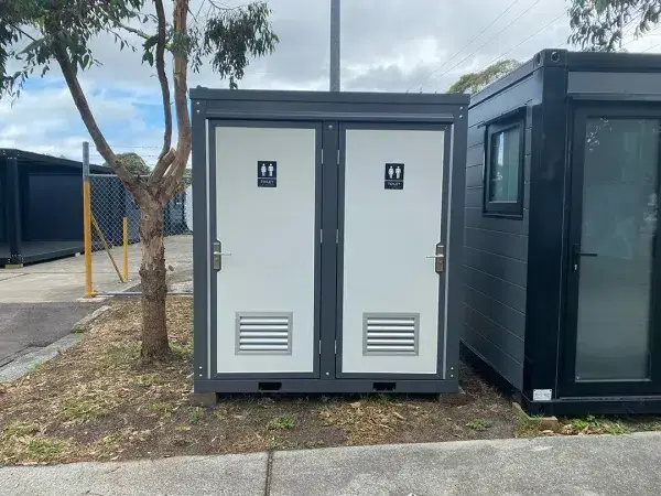 Essential Toilet Block Front